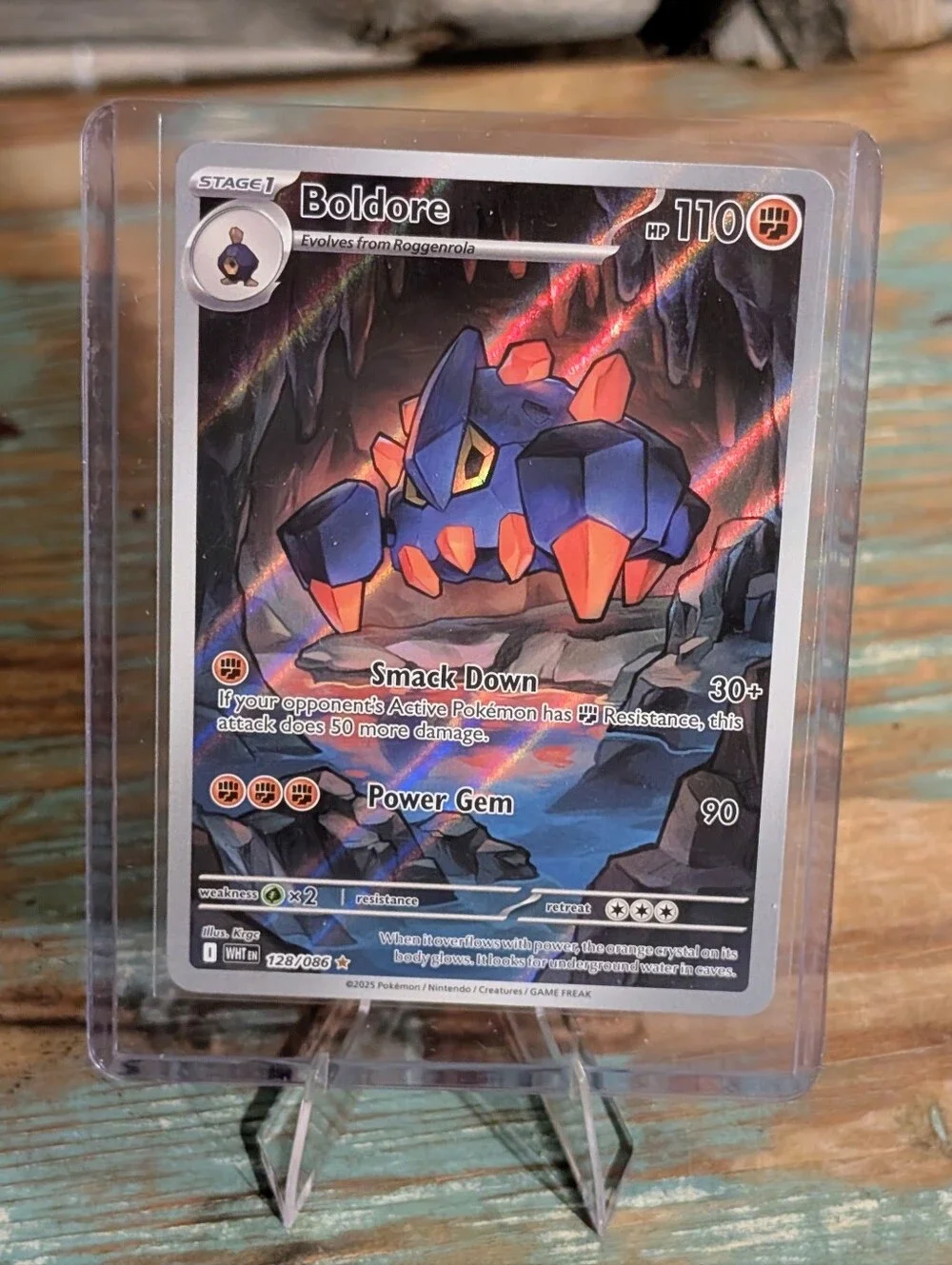 Pokemon whiteflare card